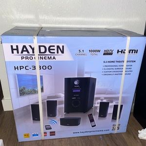 Brand new Hayden pro cinema HPC-3800